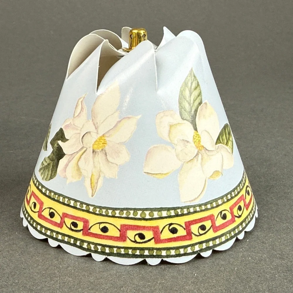 Spin Shades Revolving Lamp Shade Lot of 4 Easter Floral Vintage SXL-735S
